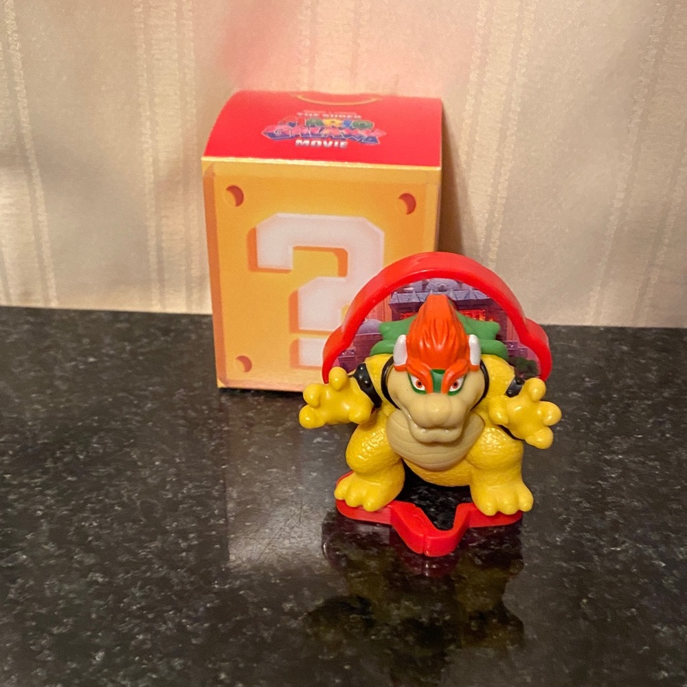 Bowser McDonald's Happy Meal Toy The Super Mario Galaxy Movie